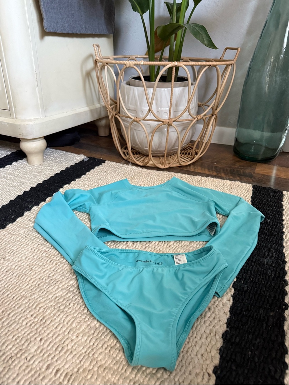 Abercrombie Girls Swimwear Bikini Swim Set Size 11/12